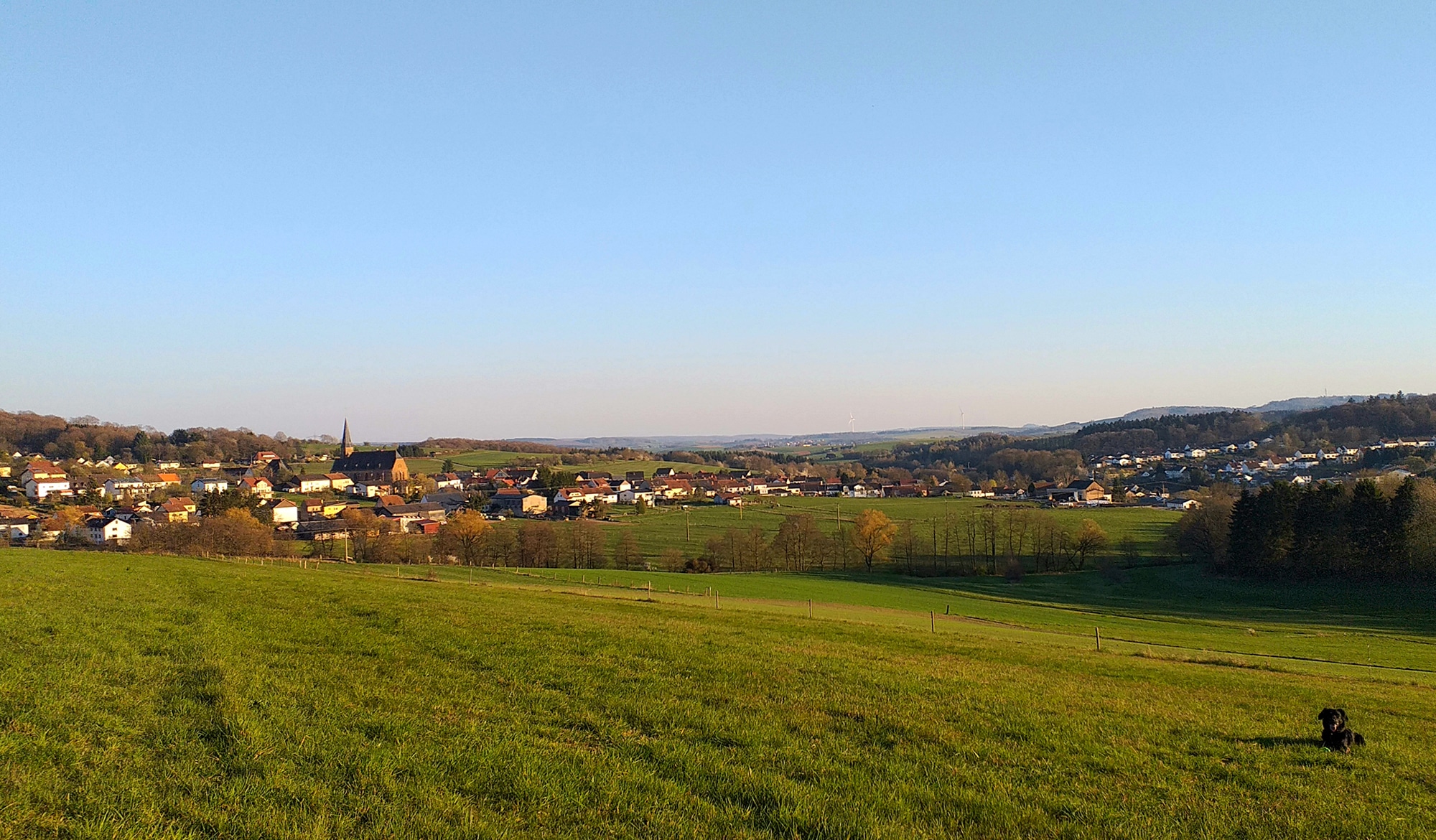 Blick auf Gresaubach