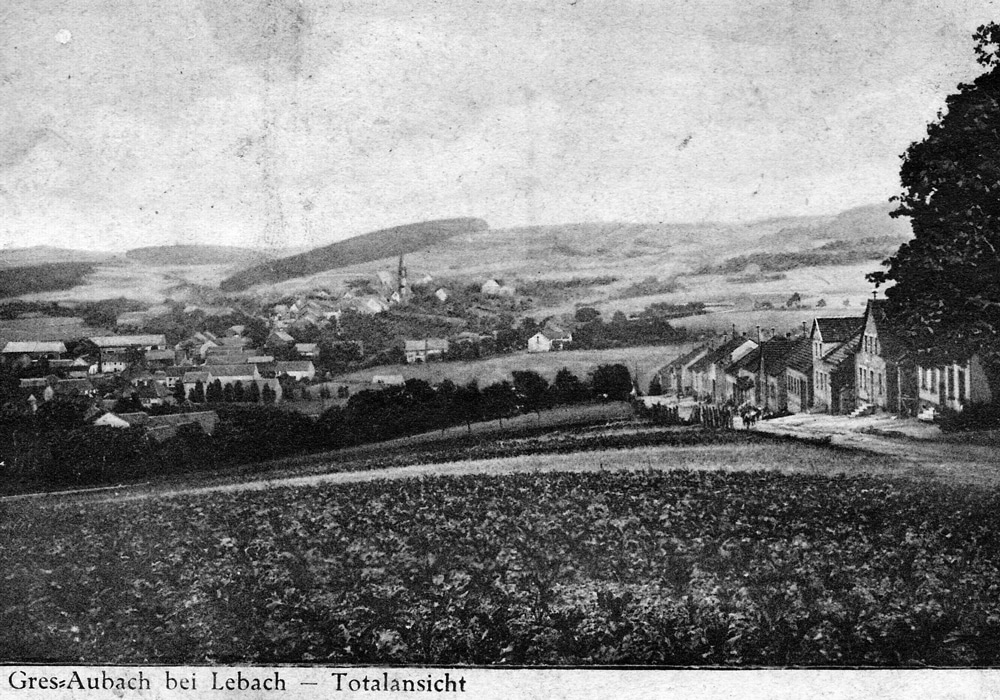 Gresaubach-Totalansicht altes Foto